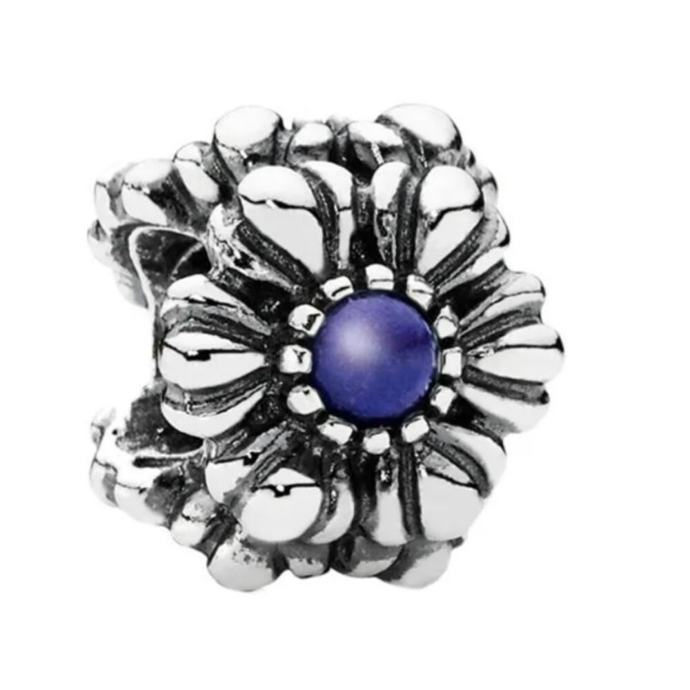 Sterling Silver Pandora Birthday Blooms September